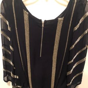 Alice and Olivia beaded Top